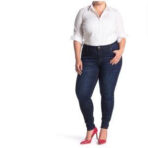 Sz 20W NWT Kut from the Kloth Viv Skinny Jeans Cotton Blend